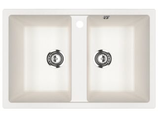 Кухонная мойка Ulgran Classic U-608-341 ультра-белый